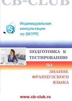 Индивидуальная консультация по подготовке к тестированию на знание французского языка